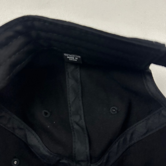 New Hello Kitty Cafe Logo Black Graphic Baseball Cap Hat One Size - Picture 8 of 8